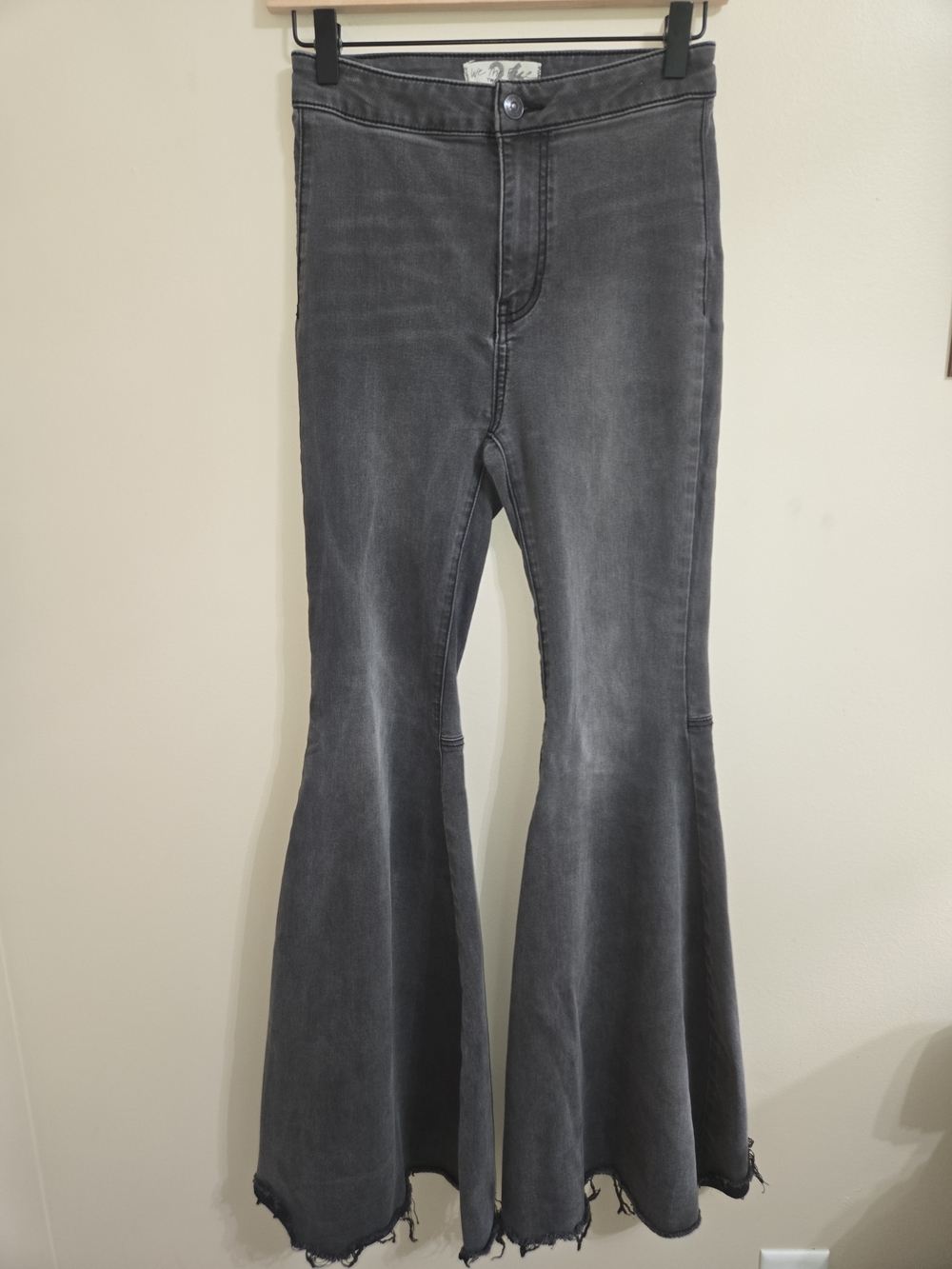 Free People We The Free Just Float On Flare Jeans Women’s 26 Faded Black